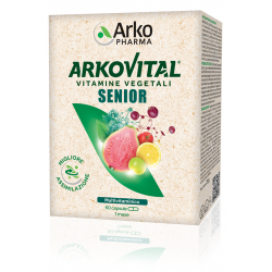 confezione di Arkovital Senior per Vitalità e Benessere 60 Capsule confezione di Arkovital Senior per Vitalità e Benessere 60 Capsule