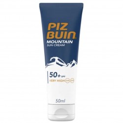 Flacone di Piz Buin Mountain Cream SPF50+ Crema Solare Viso e Corpo 50ml Flacone di Piz Buin Mountain Cream SPF50+ Crema Solare Viso e Corpo 50ml