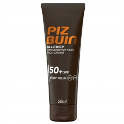 Tubetto di Piz Buin Allergy Crema Viso Solare Pelle Sensibile SPF50+ 50ml Tubetto di Piz Buin Allergy Crema Viso Solare Pelle Sensibile SPF50+ 50ml