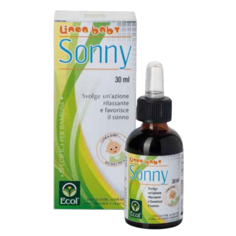 flaconcino Ecol Sonny Integratore Per Sonno e Rilassamento per Bambini 30ml flaconcino Ecol Sonny Integratore Per Sonno e Rilassamento per Bambini 30ml