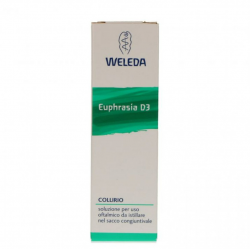 confezione di Weleda Euphrasia D3 Collirio per Occhi 10ml confezione di Weleda Euphrasia D3 Collirio per Occhi 10ml