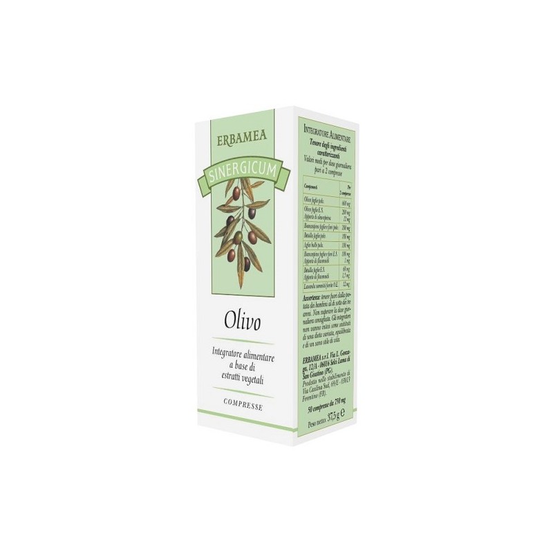 Sinergicum Olivo per Pressione Arteriosa 50 Compresse Sinergicum Olivo per Pressione Arteriosa 50 Compresse