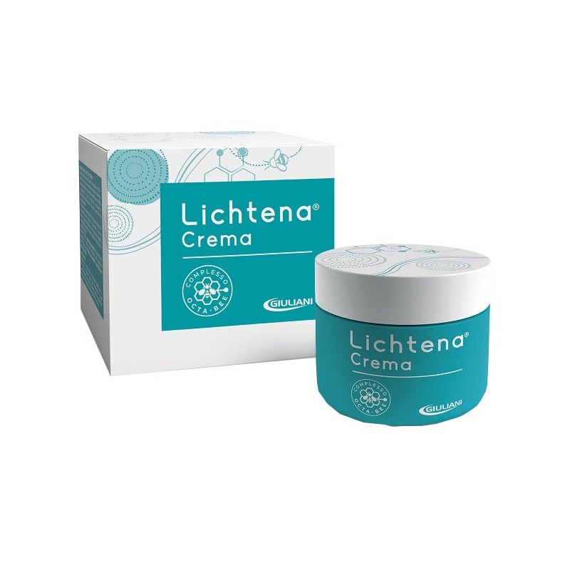 vasetto di Lichtena Crema Viso per Pelle Sensibile e Reattiva 50ml vasetto di Lichtena Crema Viso per Pelle Sensibile e Reattiva 50ml