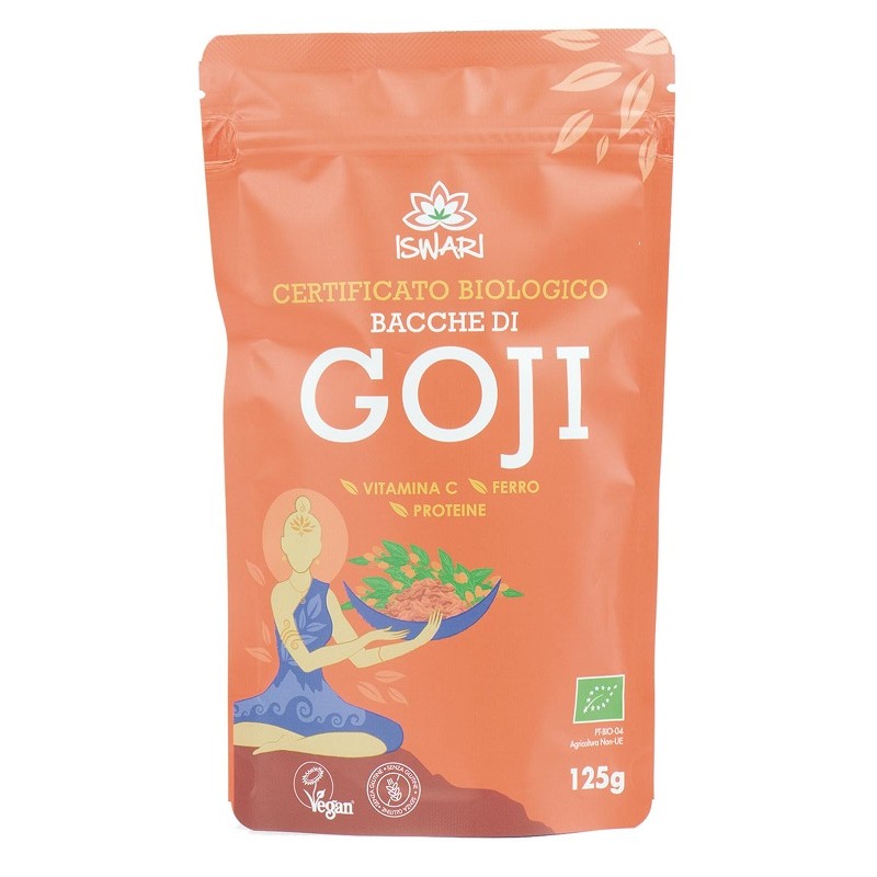 Bacche di Goji Bio Superfood Antiossidante Busta 125 g Bacche di Goji Bio Superfood Antiossidante Busta 125 g
