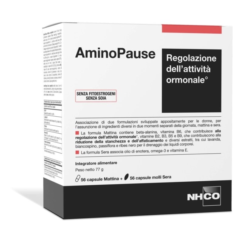 NHCO Aminopause Integratore Menopausa 56 + 56 Capsule