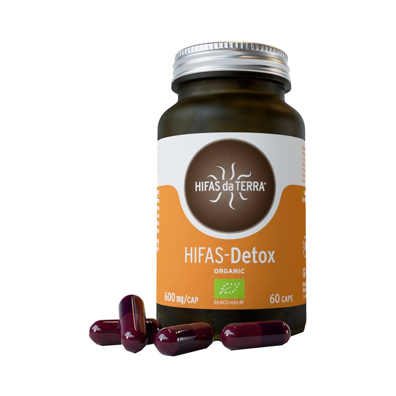 barattolo di Hifas Da Terra Hifas Detox Integratore Disintossicante 60 Compresse