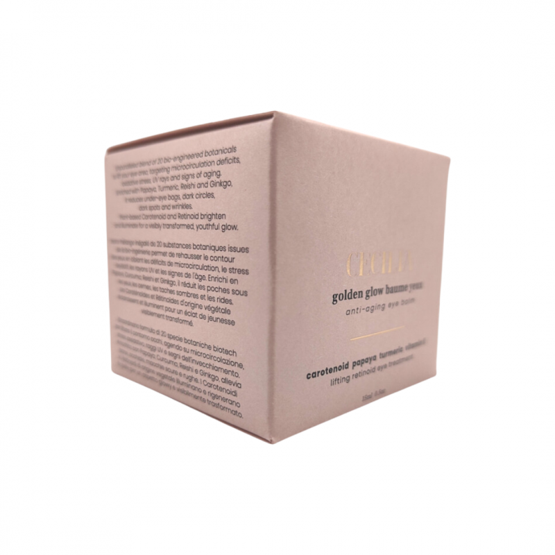 confezione Cecilia Holistic Beauty Golden Baume Contorno Occhi Illuminante 15ml