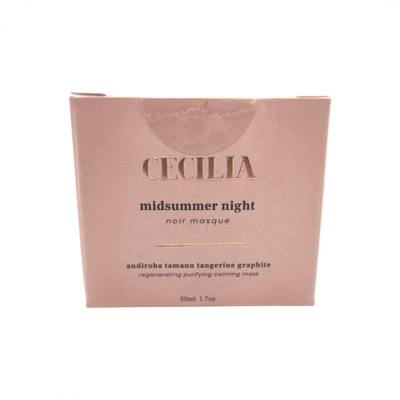 confezione Cecilia Holistic Beauty Midsummer Night Maschera Viso Purificante 50ml