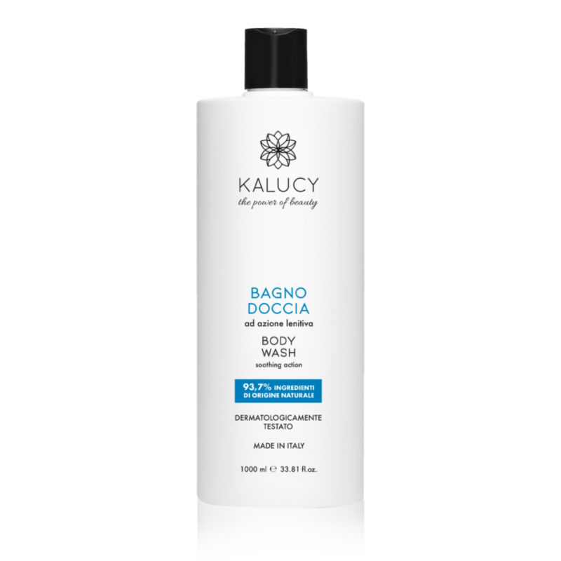 flacone Kalucy Bagno Doccia Delicato con Camomilla e Calendula 1000ml flacone Kalucy Bagno Doccia Delicato con Camomilla e Calendula 1000ml