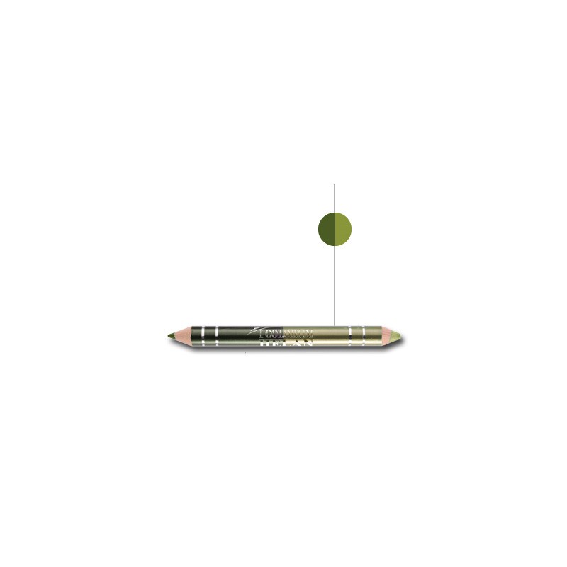 Matitone Bio Duo Occhi Giada Verde Muschio Helan 3gr Matitone Bio Duo Occhi Giada Verde Muschio Helan 3gr
