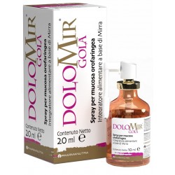 confezione di Dolomir Gola Spray Integratore per la Gola 20ml confezione di Dolomir Gola Spray Integratore per la Gola 20ml