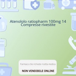 Atenololo ratiopharm 100mg... Atenololo ratiopharm 100mg...