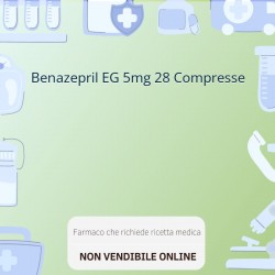 Benazepril EG 5mg 28 Compresse Benazepril EG 5mg 28 Compresse