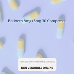 Botinero 8mg+5mg 30 Compresse Botinero 8mg+5mg 30 Compresse
