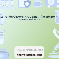 Cetrotide Cetrorelix 0,25mg... Cetrotide Cetrorelix 0,25mg...