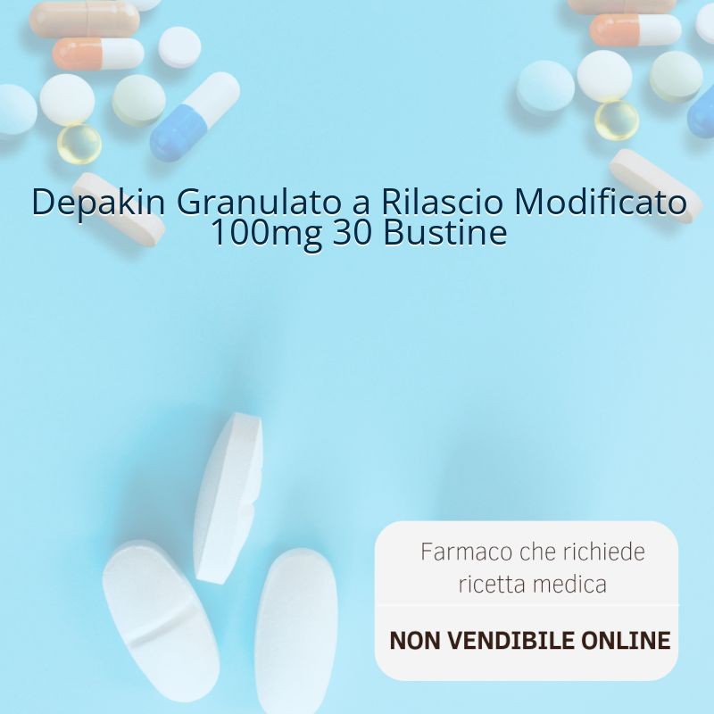 Depakin Granulato a Rilascio Modificato 100mg 30 Bustine