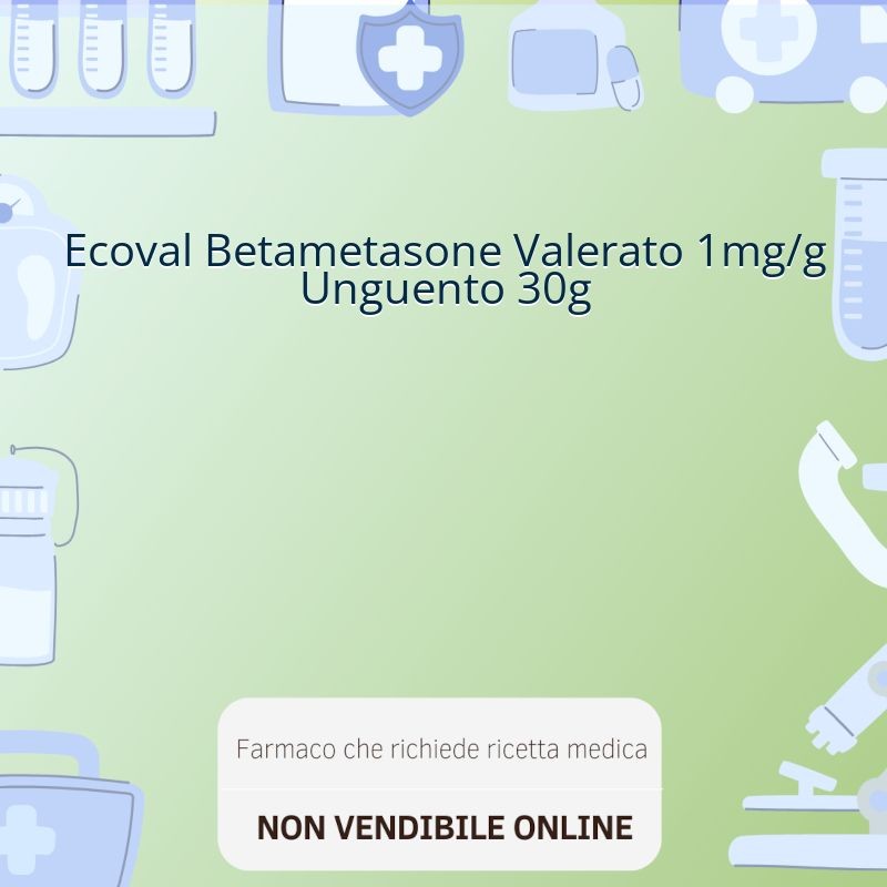 Ecoval Betametasone Valerato 1mg/g Unguento 30g Ecoval Betametasone Valerato 1mg/g Unguento 30g