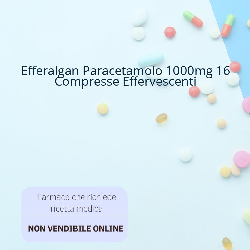 Efferalgan Paracetamolo 1000mg 16 Compresse Effervescenti Efferalgan Paracetamolo 1000mg 16 Compresse Effervescenti