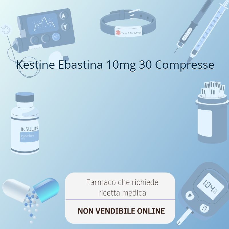 Kestine Ebastina 10mg 30 Compresse