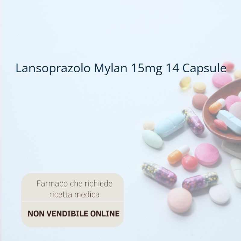 Lansoprazolo Mylan 15mg 14 Capsule Lansoprazolo Mylan 15mg 14 Capsule
