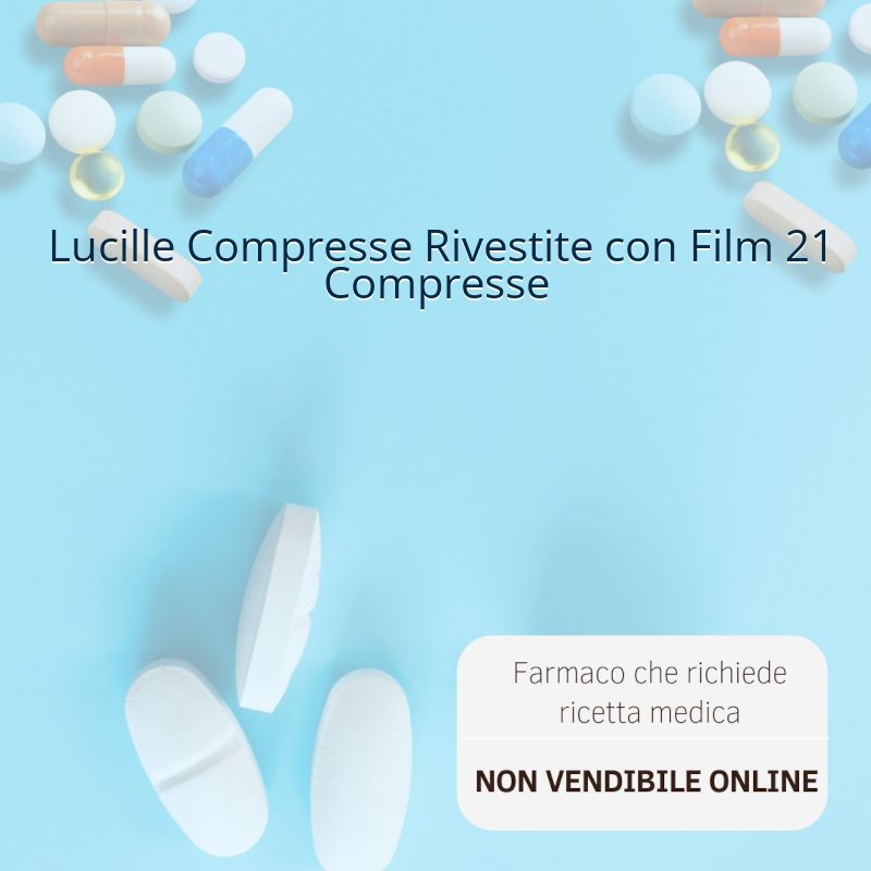 Lucille Compresse Rivestite con Film 21 Compresse Lucille Compresse Rivestite con Film 21 Compresse