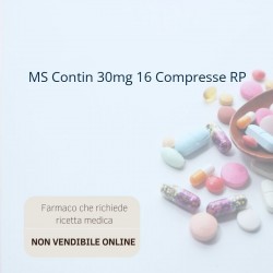 MS Contin 30mg 16 Compresse RP MS Contin 30mg 16 Compresse RP