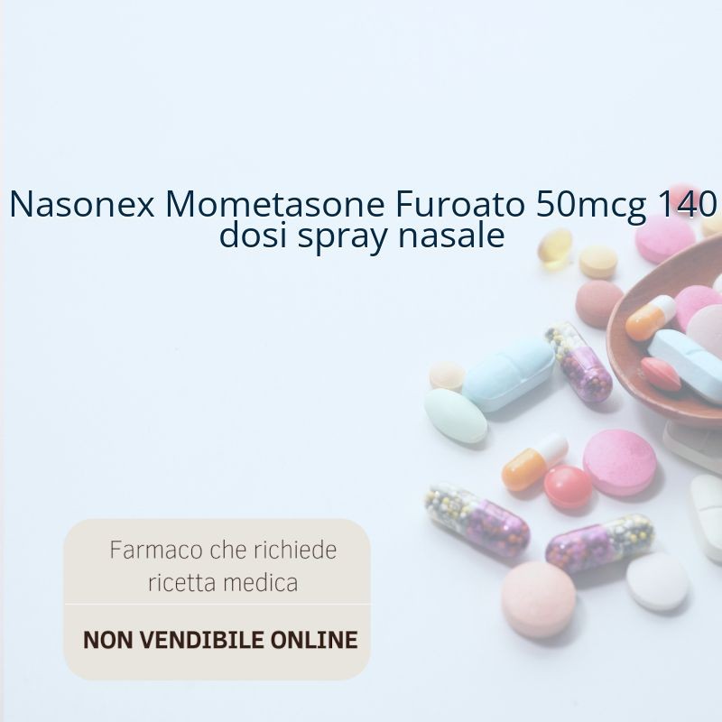 Nasonex Mometasone Furoato 50mcg 140 dosi spray nasale Nasonex Mometasone Furoato 50mcg 140 dosi spray nasale