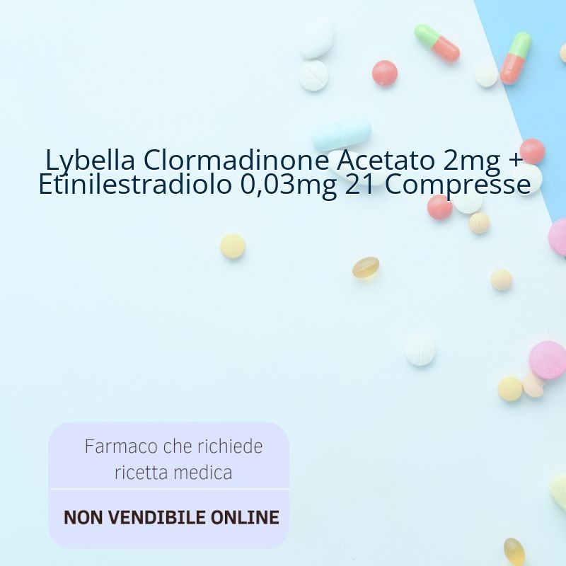 Lybella Clormadinone Acetato 2mg + Etinilestradiolo 0,03mg 21 Compresse