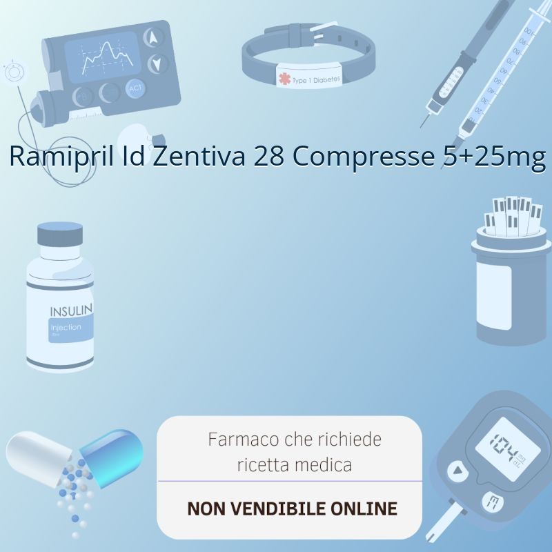 Ramipril Id Zentiva 28 Compresse 5+25mg Ramipril Id Zentiva 28 Compresse 5+25mg