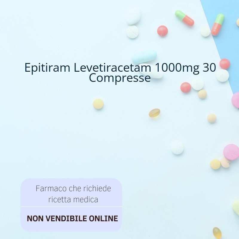 Epitiram Levetiracetam 1000mg 30 Compresse Epitiram Levetiracetam 1000mg 30 Compresse