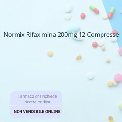 Normix Rifaximina 200mg 12... Normix Rifaximina 200mg 12...