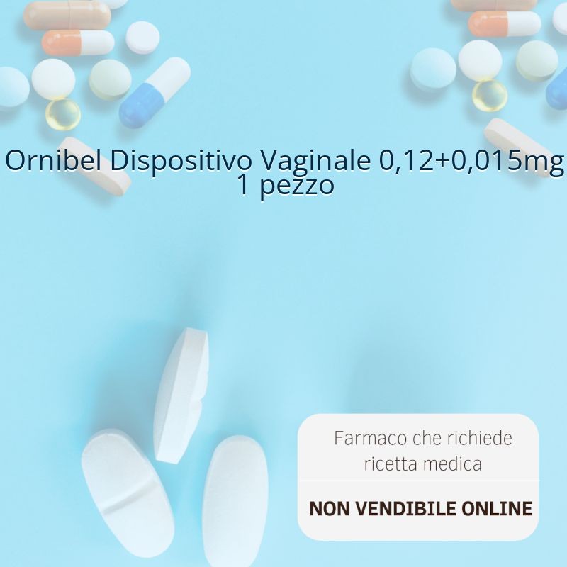 Ornibel Dispositivo Vaginale 0,12+0,015mg 1 pezzo