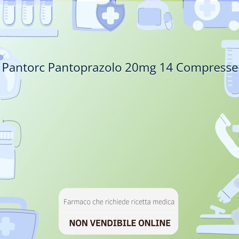 Pantorc Pantoprazolo 20mg 14 Compresse Pantorc Pantoprazolo 20mg 14 Compresse