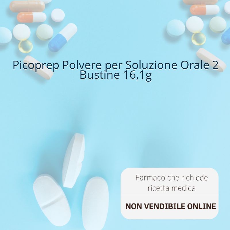 Picoprep Polvere per Soluzione Orale 2 Bustine 16,1g Picoprep Polvere per Soluzione Orale 2 Bustine 16,1g
