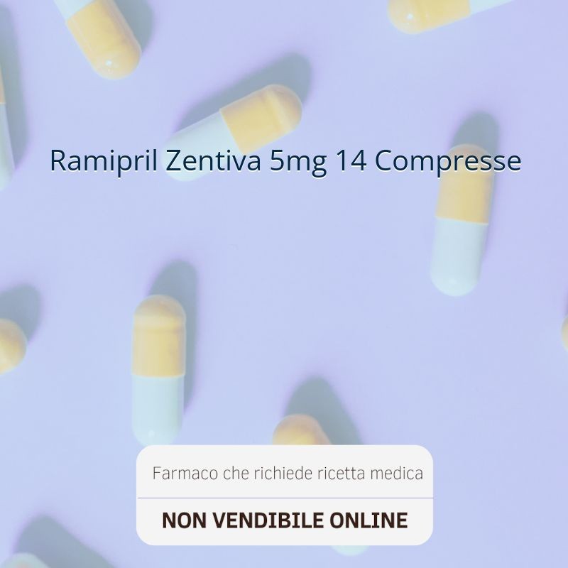 Ramipril Zentiva 5mg 14 Compresse Ramipril Zentiva 5mg 14 Compresse