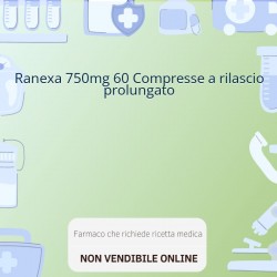 Ranexa 750mg 60 Compresse a... Ranexa 750mg 60 Compresse a...