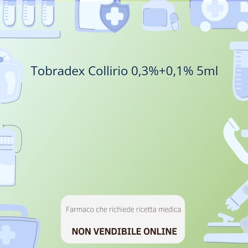 Tobradex Collirio 0,3%+0,1% 5ml