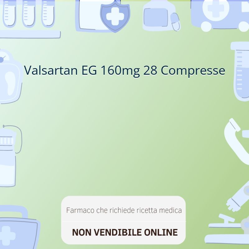Valsartan EG 160mg 28 Compresse Valsartan EG 160mg 28 Compresse