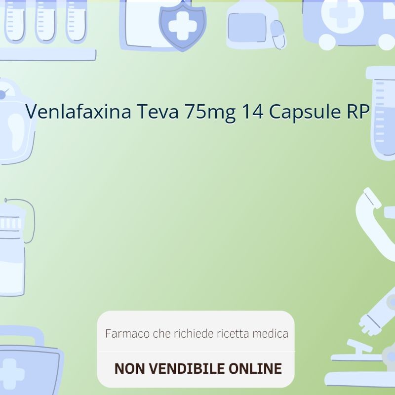 Venlafaxina Teva 75mg 14 Capsule RP Venlafaxina Teva 75mg 14 Capsule RP