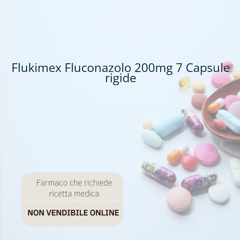 Flukimex Fluconazolo 200mg 7 Capsule rigide Flukimex Fluconazolo 200mg 7 Capsule rigide