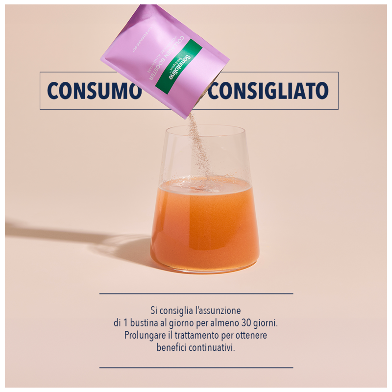 posologia di Somatoline Skin Expert Collagen Booster Integratore per la Pelle 30 Bustine
