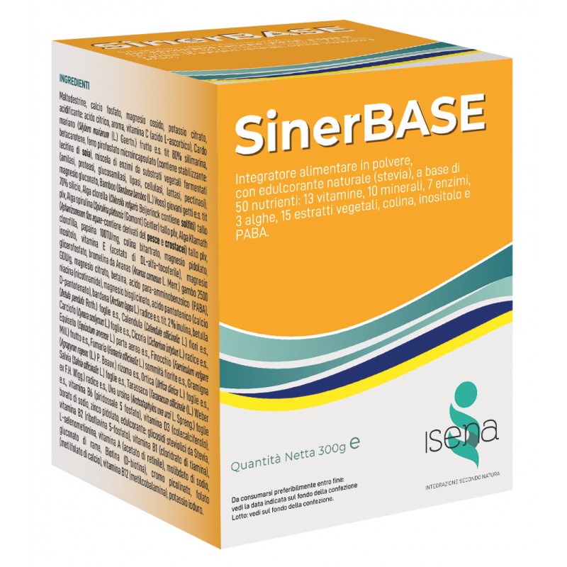 confezione di Cemon SinerBASE Integratore Vitaminico Polvere 300gr