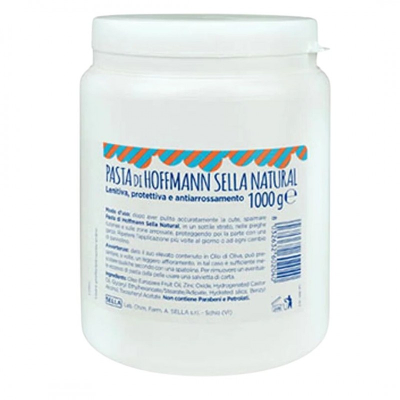 Barattolo di Pasta Hoffmann Natural per Arrossamenti e Irritazioni 1Kg Barattolo di Pasta Hoffmann Natural per Arrossamenti e Irritazioni 1Kg