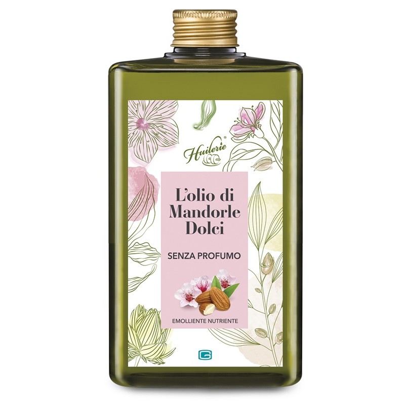 Huilerie Olio di Mandorle Dolci per Pelle e Capelli 300ml Huilerie Olio di Mandorle Dolci per Pelle e Capelli 300ml