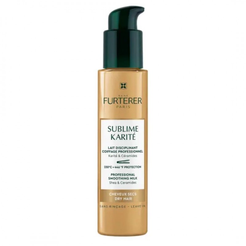 Flacone di Sublime Karité Latte Disciplinante Styling Professionale Capelli Secchi 100ml