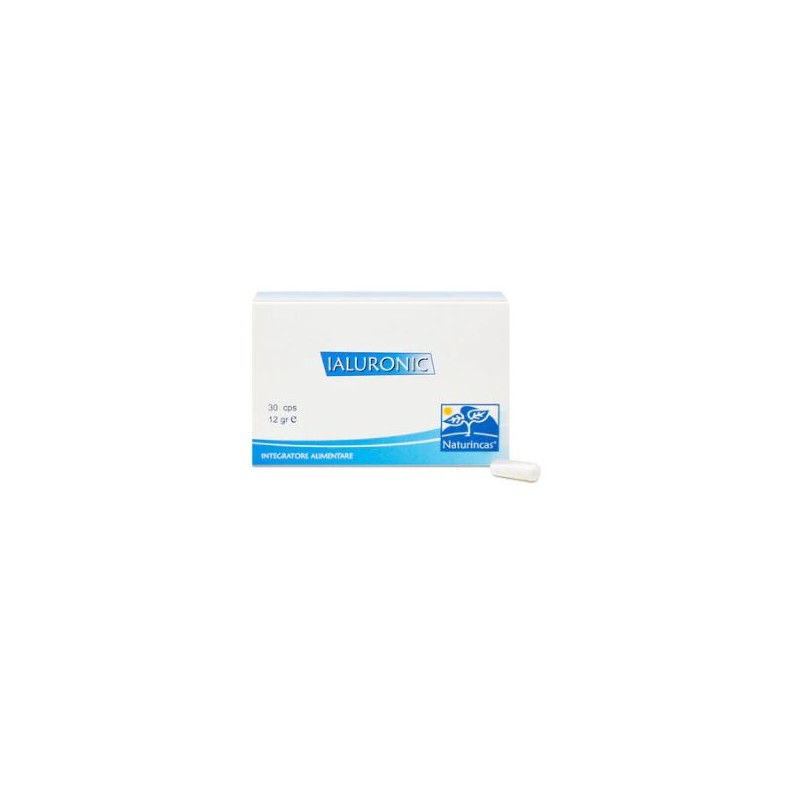Naturincas Ialuronic Integratore per Articolazioni e Pelle 30 Capsule