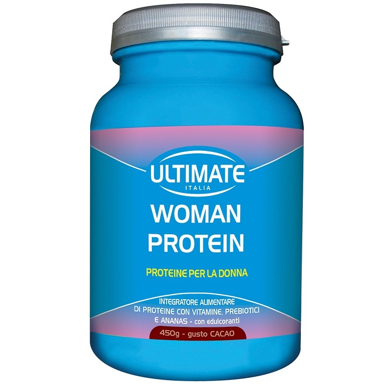 Ultimate Woman Protein Cacao per Benessere Muscolare 450 g Ultimate Woman Protein Cacao per Benessere Muscolare 450 g