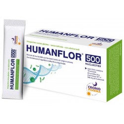 Una confezione di Humanflor 500 Nucleotidi Integratore Alimentare 8 Stick Pack Una confezione di Humanflor 500 Nucleotidi Integratore Alimentare 8 Stick Pack