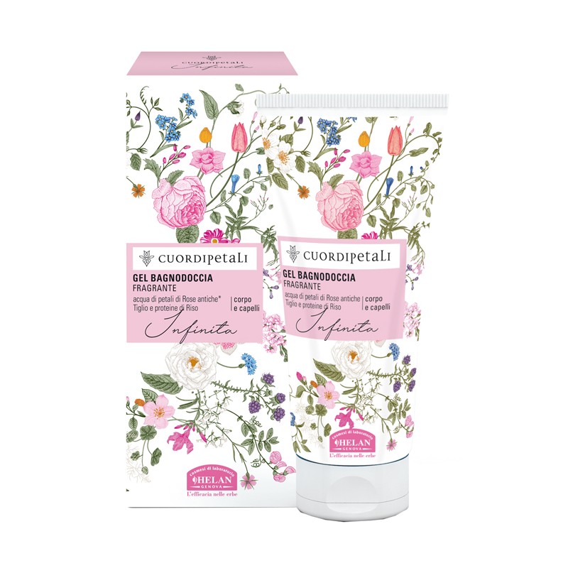 Cuor Di Petali Infinita Gel Bagno Doccia Fragrante per Pelle Delicata 200ml Cuor Di Petali Infinita Gel Bagno Doccia Fragrante per Pelle Delicata 200ml
