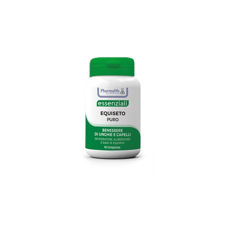 barattolo di Equiseto Puro per Benessere Unghie e Capelli 90 Compresse barattolo di Equiseto Puro per Benessere Unghie e Capelli 90 Compresse